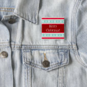 Festlicher Weihnachtsentwurf Benutzerdefinierter T Button (Beispiel)