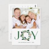 Festlicher Weihnachtsfeiertag Postkarte (Vorne/Hinten)