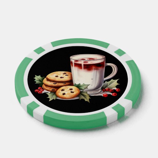 Festlicher Weihnachtskaffee Pokerchips (Einzeln)