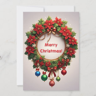 Festlicher Weihnachtskranz