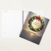 Festlicher Weihnachtskranz Urlaub Planer (Anzeige)