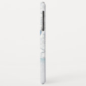 Festlicher WeihnachtsSchneemann addieren Namen Case-Mate iPhone Hülle (Hinten/Links)