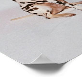 Festlicher Welpe Poster (Ecke)