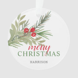 Festlicher Weltfrieden 3 FotoCollage Ornament