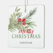 Festlicher Weltfrieden 3 Fotos Keramikornament (Links)