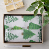 Festlicher Weltfrieden Weihnachtsbaumen Patter Seidenpapier (Geschenk)