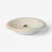 Festlicher Wintergarten Weihnachten Pappteller (Gewinkelt)