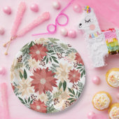 Festlicher Winterurlaub Pappteller (Party)