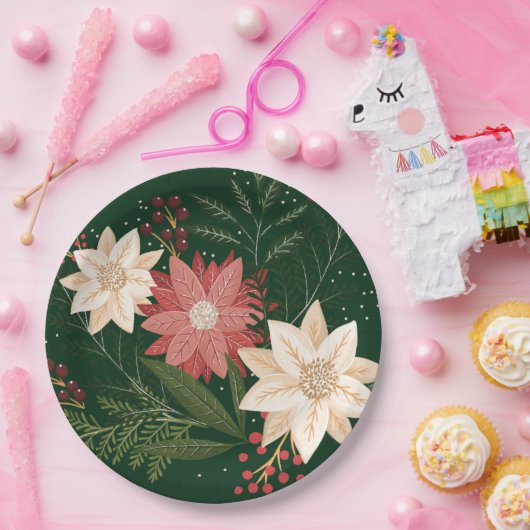 Festlicher Winterurlaub Pappteller (Party)