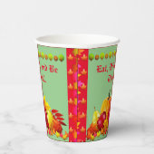 Festliches Abendessen Pappbecher (Rechts)