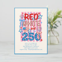 Festliches Bold 250-Vier-Juli-Feier 2026