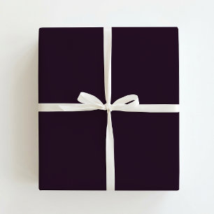 Festliches Dunkelviolett Geschenkpapier