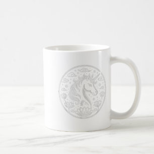 Festliches Einhorn-Jahr 2026 des Pferdes Lunar Lad Kaffeetasse