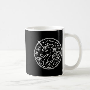 Festliches Einhorn-Jahr des Pferdes 2026 Fortune R Kaffeetasse