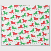 Festliches Einhorn-Packpapier Geschenkpapier (Flach)