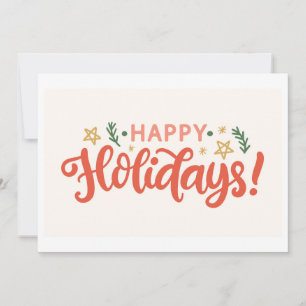 Festliches Frohes Fest Design Karte