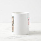 Festliches Frohes und Helles Weihnachten  Kaffeetasse (Mittel)