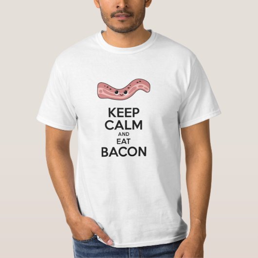 Festliches Frühstück mit Bacon Art T-Shirt (Vorderseite)