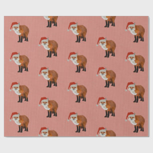FESTLICHES FUCHSROSA Geschenkpapier