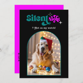 Festliches Fusion Funny Retro Pet Hund Weihnachten