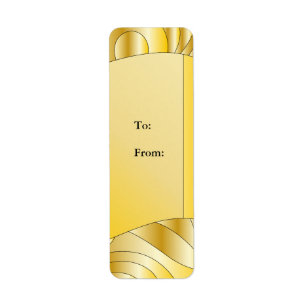 Festliches goldenes Design