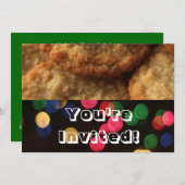 Festliches helles einladung (Vorne/Hinten)