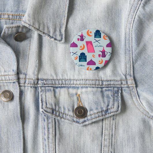 Festliches islamisches Ramadan-Design Button (Beispiel)