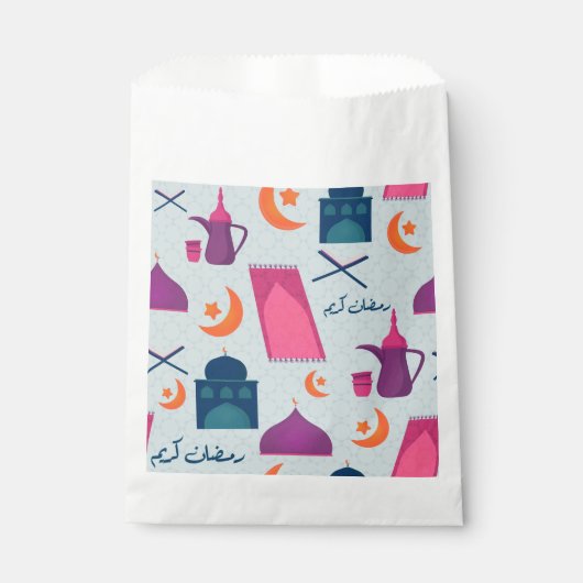 Festliches islamisches Ramadan-Design Geschenktütchen (Vorderseite)