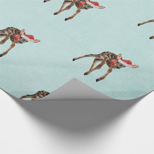 FESTLICHES KITZ Packpapier (Ecke)