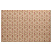 Festliches Lebkuchen-Weihnachtsplätzchen-Muster Stoff (Yard (91,4 cm))