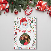 Festliches Muster Ein Foto Weihnachten Weihnachten