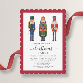 Festliches Nutcracker-Weihnachtsfest - Party Einladung