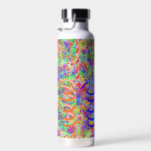 Festliches Party Confetti Muster Trinkflasche (Rechts)