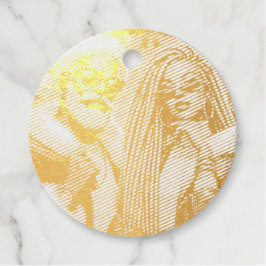 Festliches Party Santa Geschenkanhänger