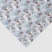 Festliches Pinecone Muster des Weihnachten| Seidenpapier (Ausschnitt)