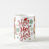 Festliches Rentier Goldendoodle Weihnachtskaffee Kaffeetasse (Mittel)