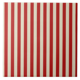 Festliches Retro-Vintage-Vertikal-PopCorn-Streifen Fliese