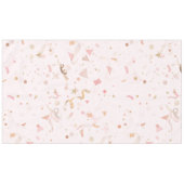 Festliches rosa und goldenes Muster Tischdecke (Vorderseite (Horizontal))