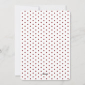 Festliches Rotes Botanisches Foto Weihnachten (Rückseite)