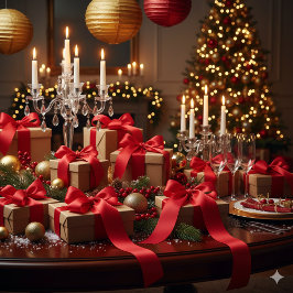 Festliches rotes Grosgrain-Band für Weihnachtsverp Ripsband