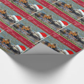 Festliches Seeotter-Feiertags-Packpapier Geschenkpapier (Ecke)