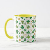 Festliches St. Patrick's Muster Tasse (Links)