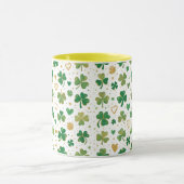 Festliches St. Patrick's Muster Tasse (Zentrum)