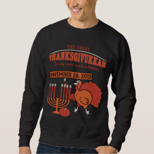 Festliches 'Thanksgivukkah Sweatshirt