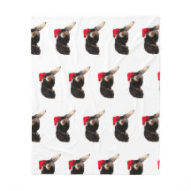 Festliches und niedliches Bernedoodrom mit einer W