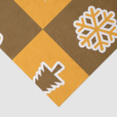 Festliches Urlaubsrastermuster Seidenpapier (Ausschnitt)