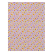 Festliches violettes Muster Halloweens mit Tischdecke (Vorderseite)