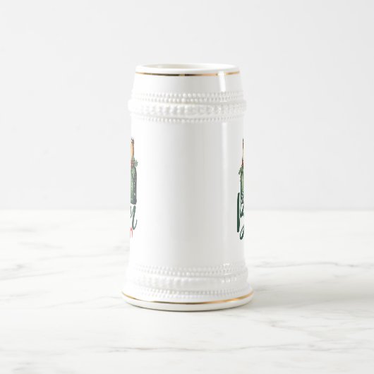 Festliches Weihnachtsbier Saison Bierglas (Mittel)