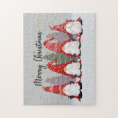 Festliches Weihnachtsbrunnen Holiday-Puzzle Puzzle (Vertikal)