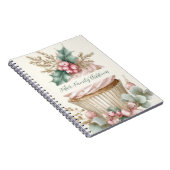 Festliches Weihnachtserinnerungsbuch Notizblock (Rechte Seite)